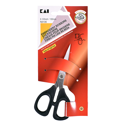 N5135 KAI | 5-1/2" (135mm) Embroidery Scissors