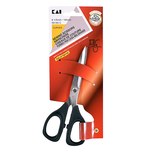 Ciseaux de Couture 6-1/2" (165mm), Lames Courbes KAI # N5165C