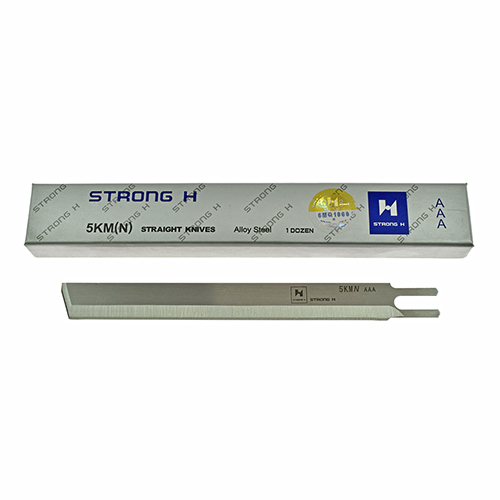 5" AAA Narrow Blade - Alloy Steel - for Straight Knife Cutting Machines KM KS-EU # U-191 - STRONG H