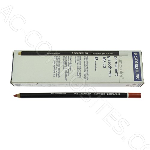 Staedtler Red Permanent Pencil (12 PCS)