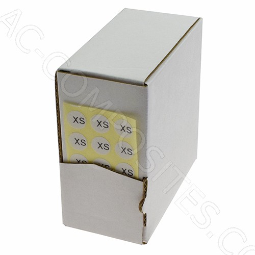 Etichete Adezive pentru Mărime XS – Ø 1 cm (5000 Bucăți)