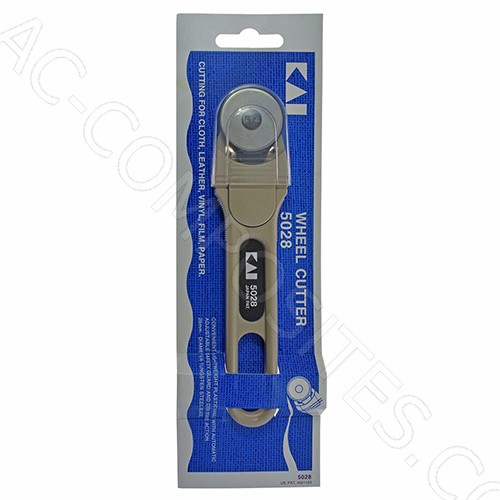 COLTELLO ROTATIVO 28 mm GRIGIO KAI # N5028