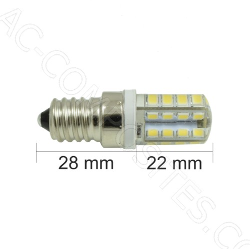 Schraublampe 32 LED 6500K E14 mit Silikongel-Beschichtung für Haushaltsmaschinen