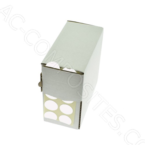 Defect Identification Sticker Ø 1,5 cm - WHITE (3000 Pcs)
