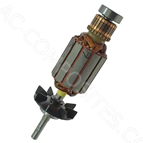 Rotor Moteur KM RS-100NA 220 Volts # T-102 (S-102) (Original)