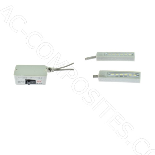 Magnetic LED Light 12 LED with Transformer # 812MD