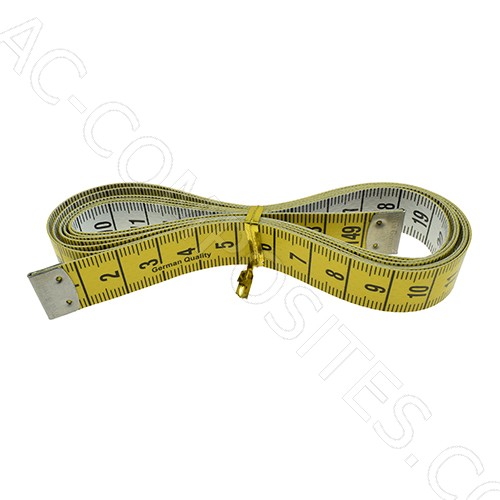 Tape Measure CM/CM 150x15mm (W) # 242TM-150 mm
