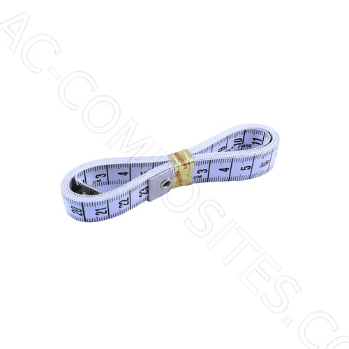 Tailor's Tape Measure cm/cm, 15mm x 150cm (60") - Fibreglass # 65104