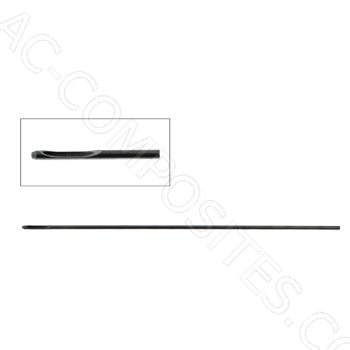 Ø 3,2mm (1/8") Hollow Bit (Closed End Bit) for 8" Cloth Drills # DNH4