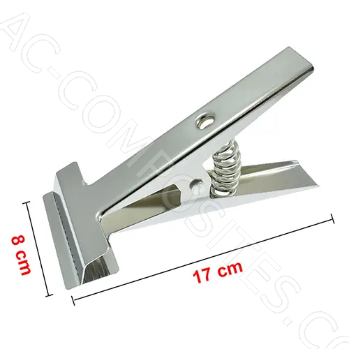 Затискач для Тканини Розкриття 3" (8 cm) # CL3