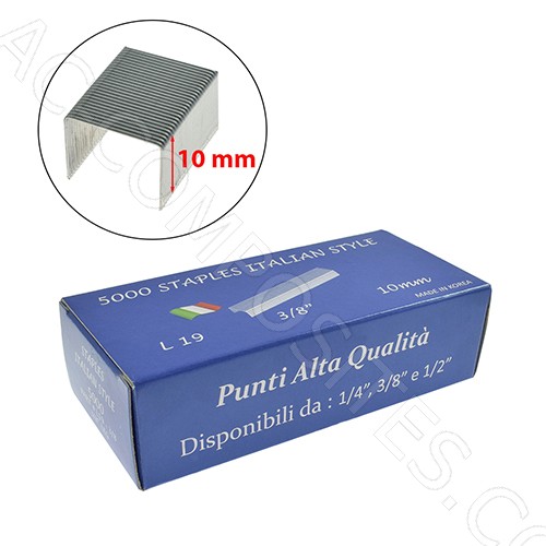 Staples BATES L19-3/8" - 10 x 11 mm (5000 Pcs)