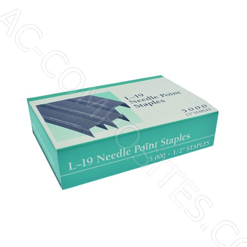L19-1/2" BATES Staples  (5000 pcs)