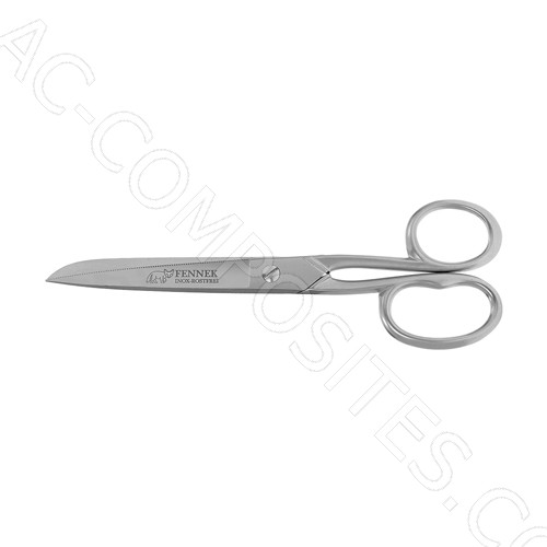 7" Micro-serrated Tailor Scissors - Stainless Steel (FENNEK)