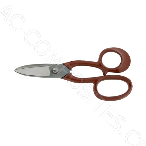 Pattern Cutting Shears 20cm (8''), Painted Handles - Made in Italy (FENNEK)