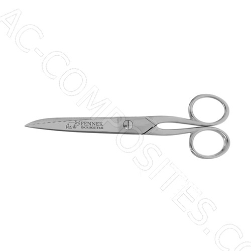 Nähschere aus Edelstahl 15,2 cm (6") - Made in Italy (FENNEK)