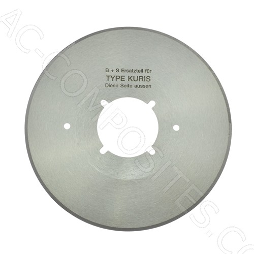 Round Blade Ø 120 mm (Outer), Ø 35 mm (Inner) KURIS KRH12 # 15722 (Made in Gemany)
