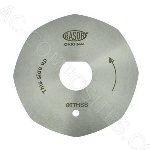 8-Sided Ø 86mm Blade, HSS RASOR # LA 86THSS (Genuine)
