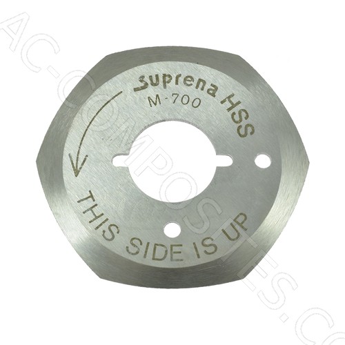 6-Sided Ø 50mm Blade, HSS SUPRENA HC-1007A # M700 (Made in Germany)
