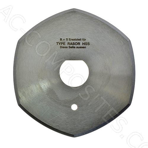 6-Bogen Messer Ø 100 HSS RASOR # 10EHSS (Made in Germany)
