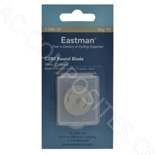 28mm (1.0”) Round Knife, 10 pack - Eastman
