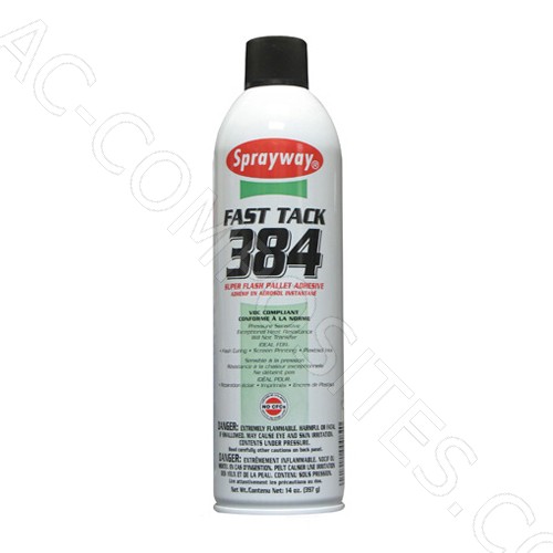 FAST TACK Super Flash Pallet Spray Adhesive SPRAYWAY # SW84
