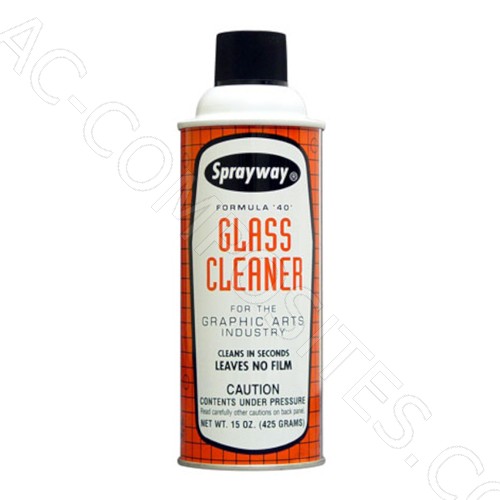 Graphic Arts Glass Cleaner Spray - SPRAYWAY # SW40