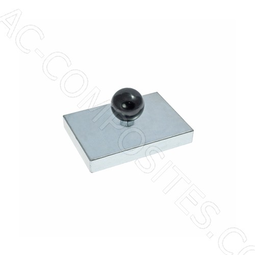 Peso per Materassi Zincato 850 gr - 10 X 7 cm