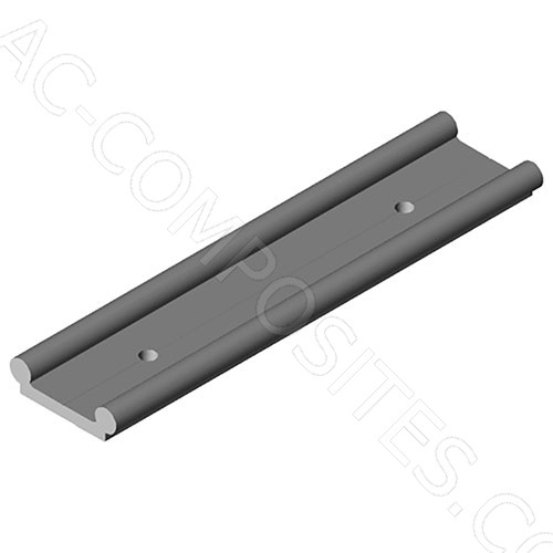 Aluminum Guide W Series 1040, for Mounting Cutting Units RASOR (Genuine)