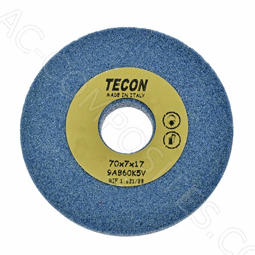 Gring Wheel, Blue 70x7x17.5mm without Compass TECON # MOL. AZZ. 70X7X17,5