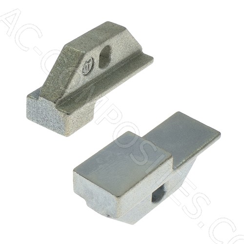 X and U Terminal Die Set for Metal and Plastic Zippers - Made in Italy