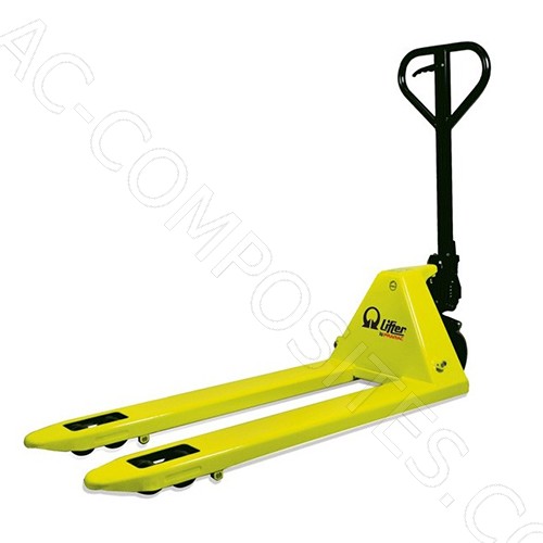 Manueller Hubwagen mit Doppelrollen – Gabeln 115 x 52,5 cm