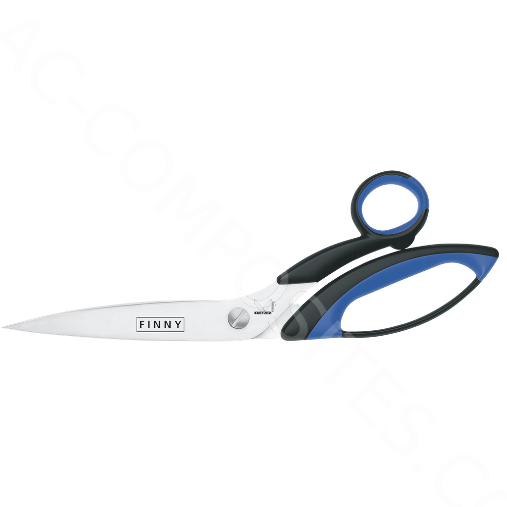 772025 Finny Profi KRETZER | Stainless Steel Scissors – 25 cm (10"), Professional Cutting, Universal Use