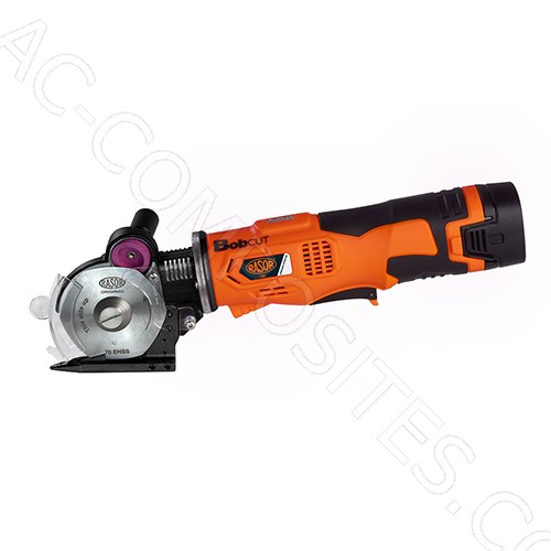 BOBcut RASOR | Nożyce Akumulatorowe, Ostrze Sześciokątne Ø 70 mm – 150 W – Zdolność Cięcia 20 mm