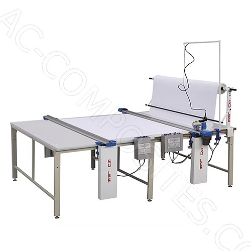 FA-200C SU-LEE | Automatic End Cutter 8ft (96" , 240cm) with Auto Cloth Press - 230 Volt # FA-200H + ER-209