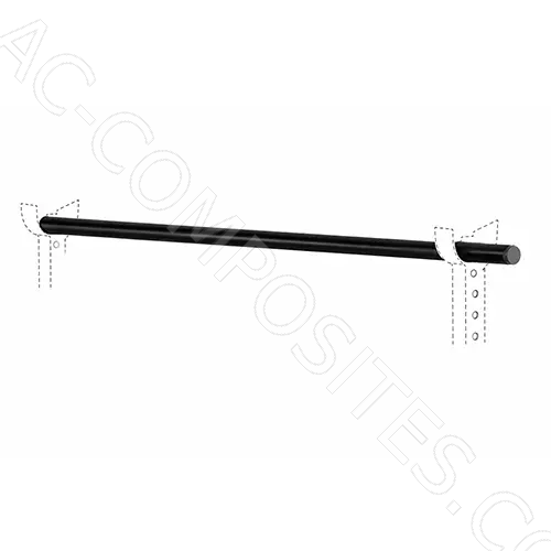 Fabric Roll Stand Rod for Fabric Rolls # EC1-0200 (XDB165+XDB170)