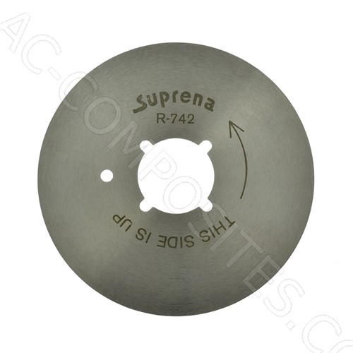 Cuchilla Redonda HSS Ø 80 mm (Exterior), Ø 22 mm (Interior) SUPRENA CR-8B # R742 (Made in Germany)