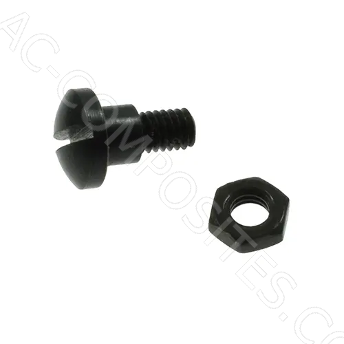 Porca + Parafuso para Calcador KM KS-AU # M-121 (K-121) (Original)