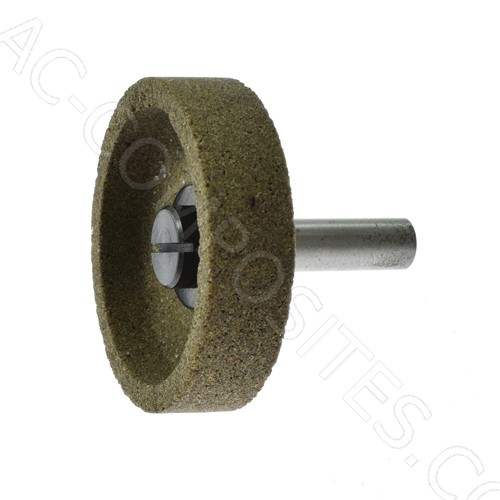 Emery Wheel + Shaft WOLF CLIPPER, RAG CUTTER # 4548050