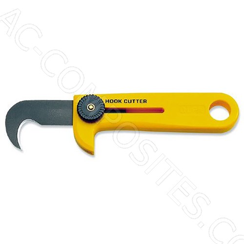 Heavy duty hook cutter, carbon tool steel blade # HOK-1 (OLFA)