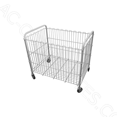 Carrinho Dobrável Plastificado 60x40x65H cm (Made in Italy)