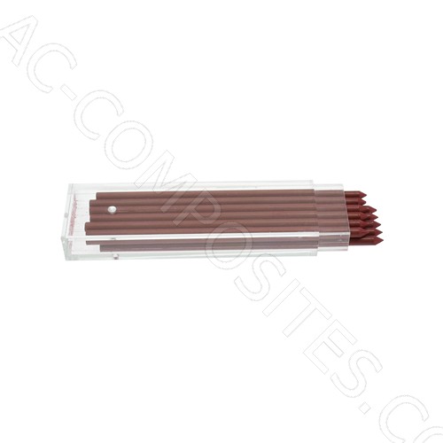 Tailor's Chalk Leads 90x3,2mm - Red (12 Leads)