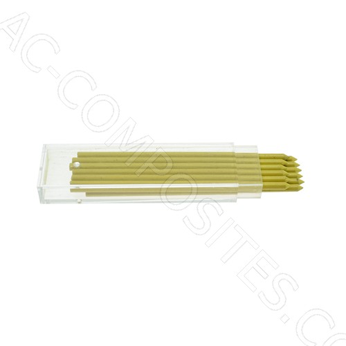 Tailor's Chalk Leads 90x3,2mm - Yellow (12 Leads)