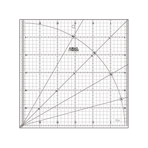 MQR-30X30 (OLFA) | 30x30cm Quilt Ruler