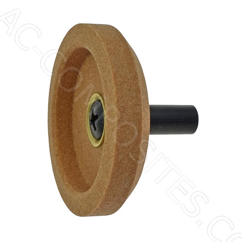 Emery Wheel Assembly - 150 Grit - 5" to 7-1/2" Round Knife Cutting Machines EASTMAN # 541C1-13 (Genuine)