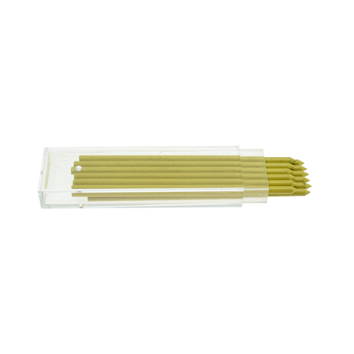 Mines de Craie Tailleur 90x3,2mm - Jaune (12 Mines)