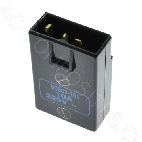 [8076] Terminal Block 220V, 10A EASTMAN # 508C1-101