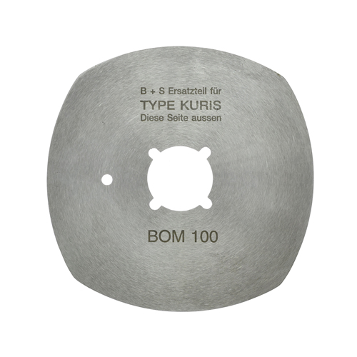 [5/K100] Lamă 4 Laturi Ø 100 mm (Exterior), Ø 22 mm (Interior) KURIS BOM 100, 101 # 16022 (Made in Germany)
