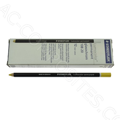 [B332/2] Staedtler Yellow Permanent Pencil (12 PCS)