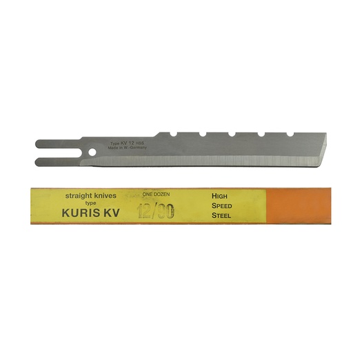 [1/K5] Vertikalmesser 5" HSS für Zuschnitt Schneidemaschinen KURIS # 15106 (Made in Germany)