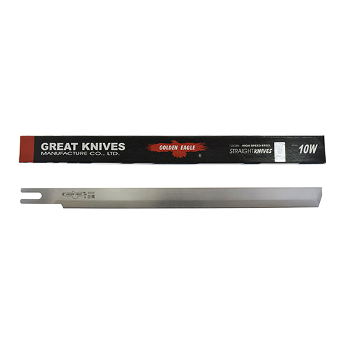 [1/GOLW10] 10" HSS Blades for Straight Knife Cutting Machines WOLF (GOLDEN EAGLE)